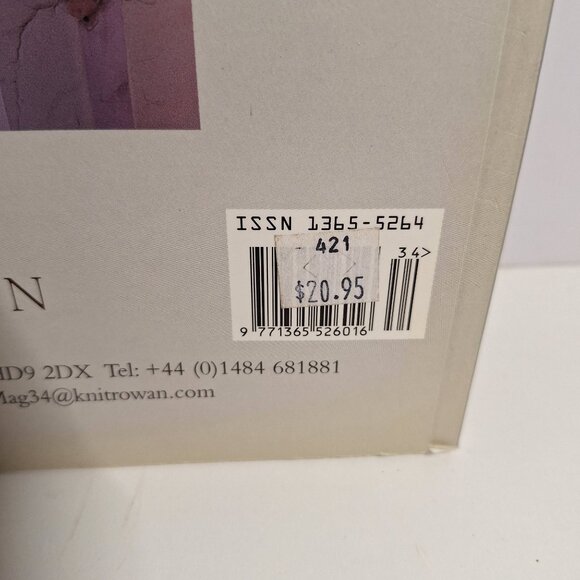 2003 Rowan Knitting UK Magazine Issue #34 Patterns Instructions Vintage Book - Picture 3 of 10